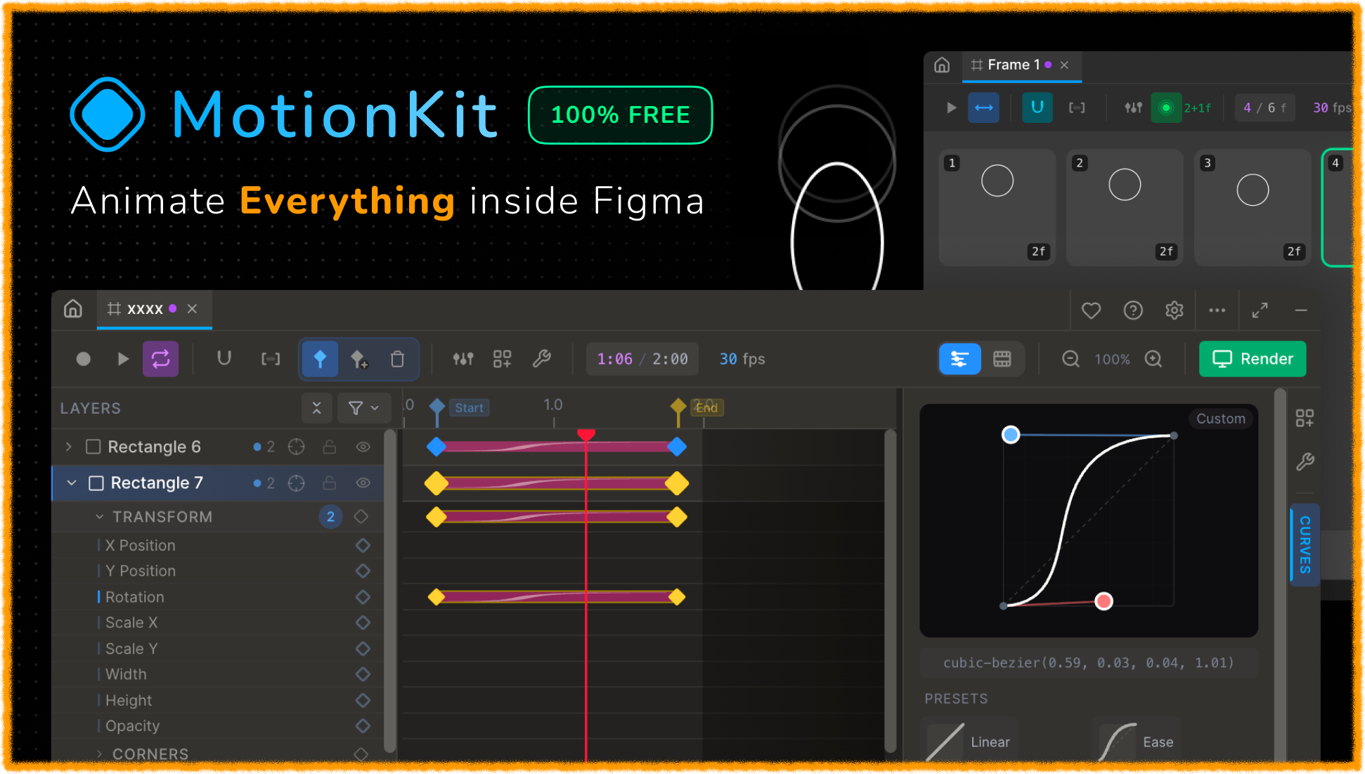 MotionKit cover with pattern